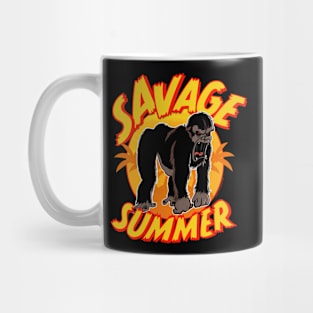 Savage Summer, with outline Mug